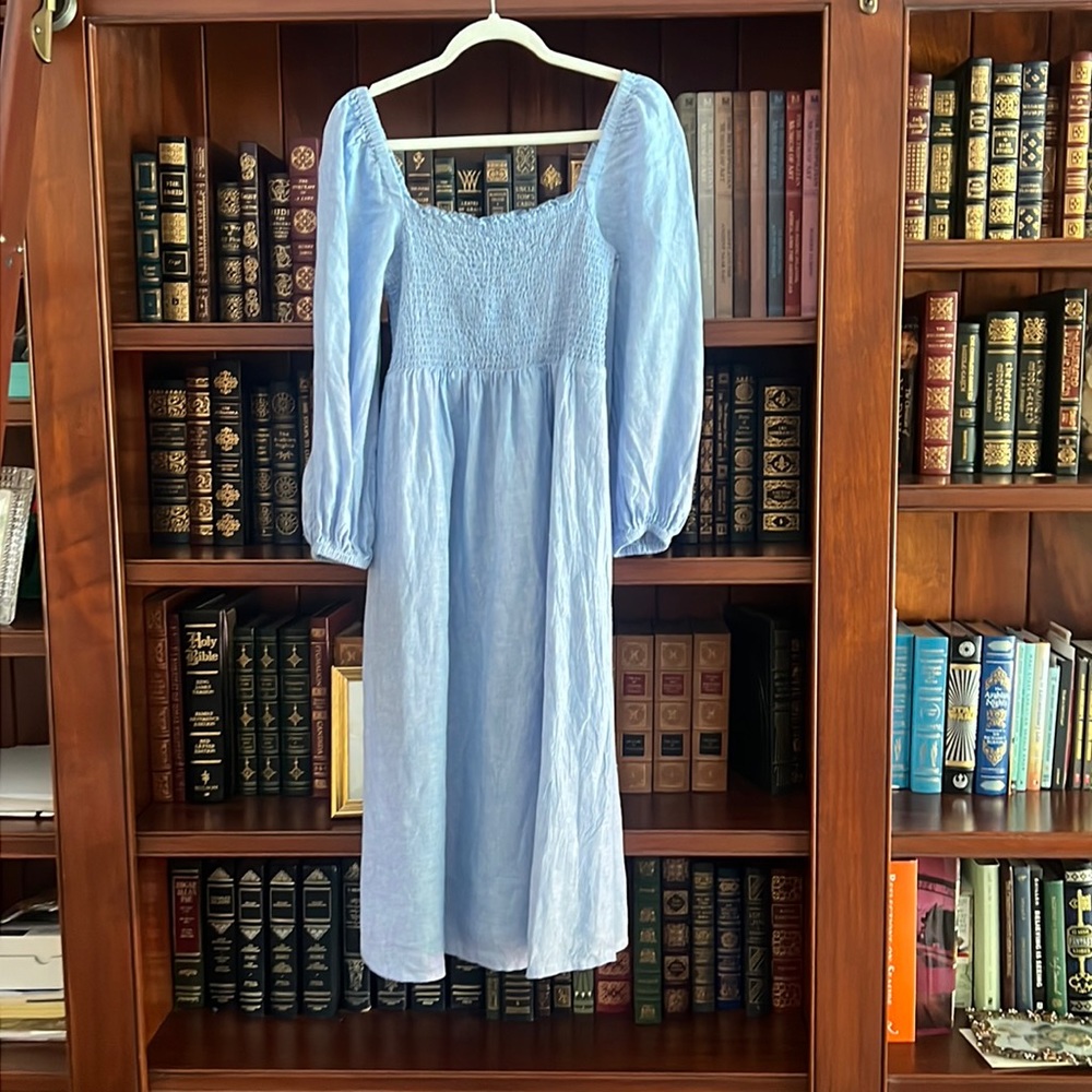 J Crew linen dress, M